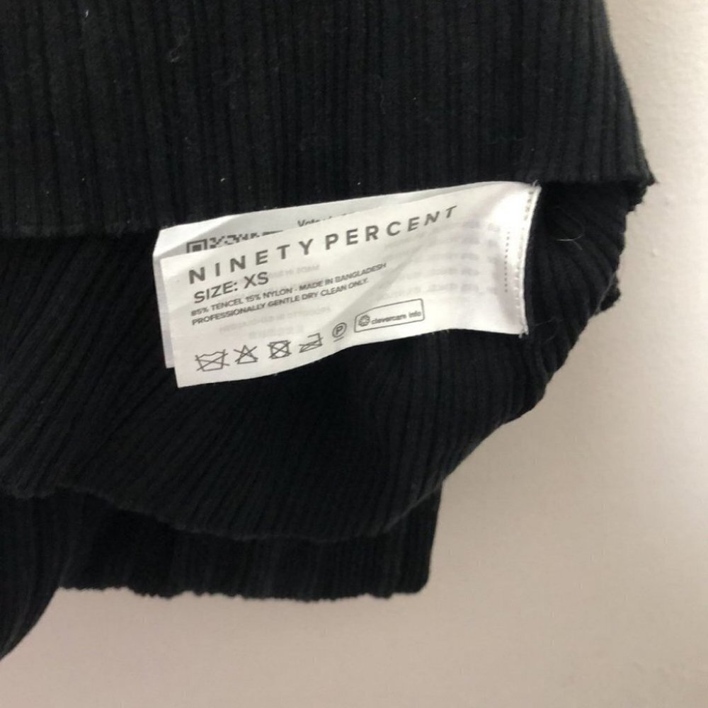 Ninety Percent Ribbed Racer Front Dress - Picture 12 of 12